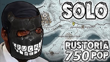 RUST SOLO EXPERIENCE ON A 750 POP SERVER / Solo Series #1