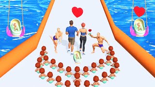 FAMILY RUN 3D game MAX LEVEL 🌈👸💕 Gameplay All Levels Walkthrough iOS, Android New Game Update Mobile screenshot 5