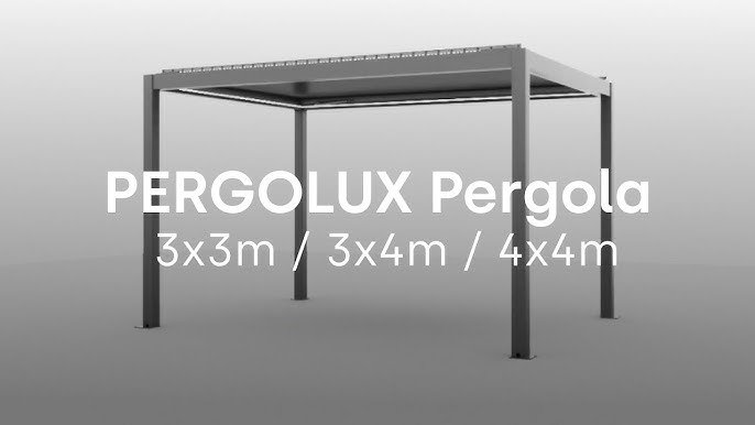 Pergola LUXE 3x4 - Montaż krok po kroku - INSTRUKCJA 