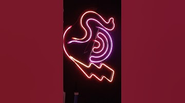 Build neon-like signs using NeoPixel LEDs learn.adafruit.com/led-neon-signs-with-neopixels