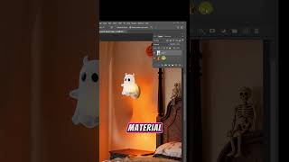The effect is amazing! Hang the ghost wall lamp in one minute using the PsAide plugin in photoshop
