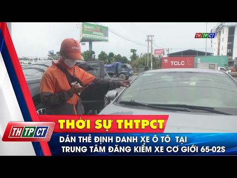 Video Dán thẻ định danh xe ô tô tại Trung tâm đăng kiểm xe... - youtube