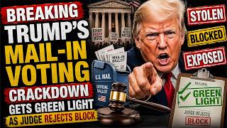 BREAKING Trump’s Mail In Voting Crackdown Gets Green Light as Judge Rejects Block