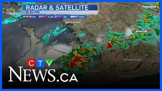 Wicked storm blew across central Ontario