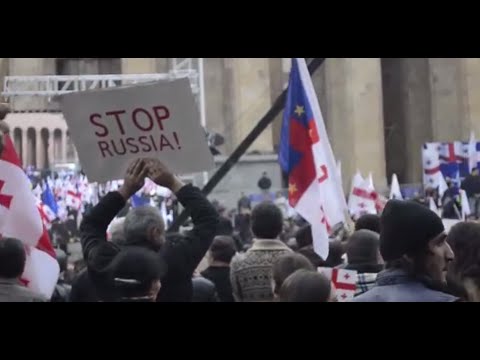 „ერთიანი ნაციონალური მოძრაობის\" აქცია „ერთად გავაპროტესტოთ ანექსია\"