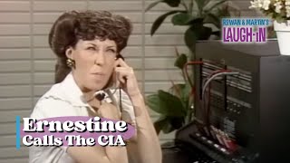 Ernestine Calls the CIA | Rowan & Martin's LaughIn | George Schlatter