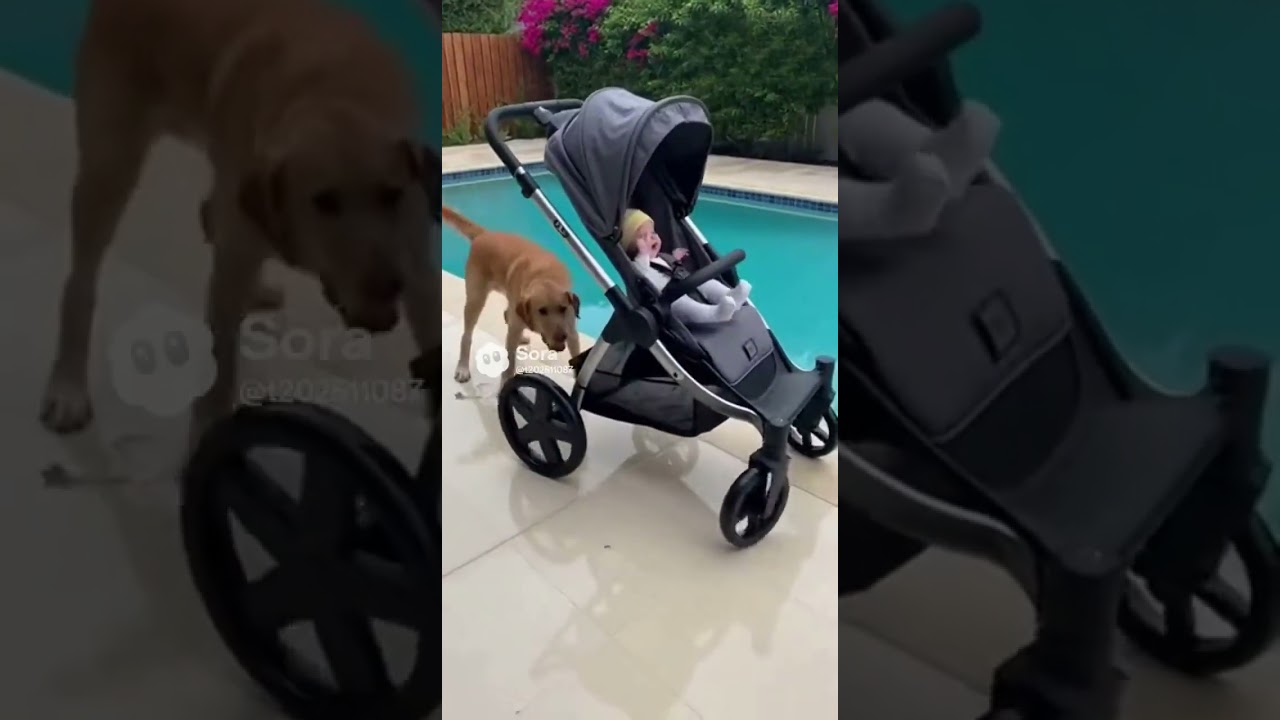 Собака спасает ребенка от нападения дикого кабана (заснято на камеру).