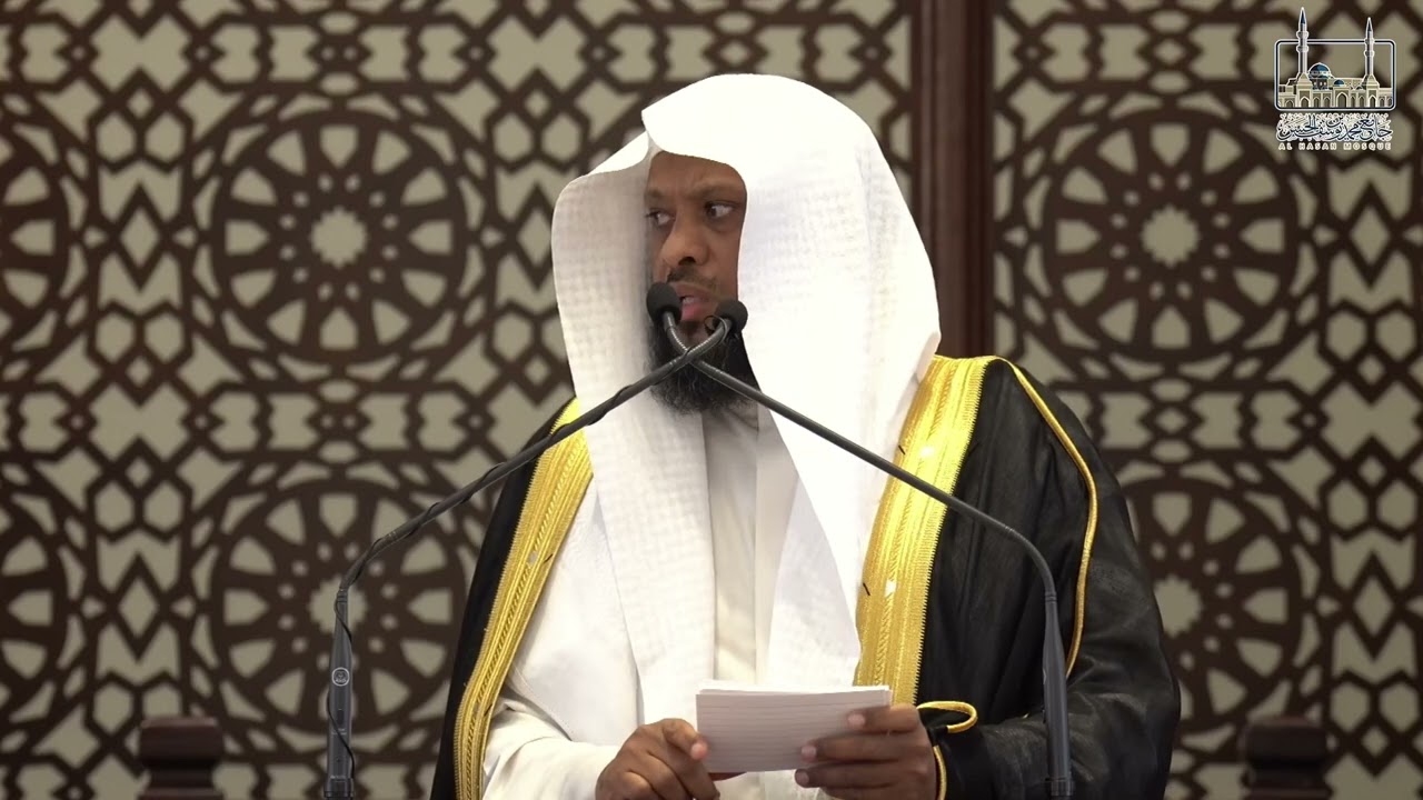 《إنه لقرآنٌ كريم》خطبة وصلاة الجمعة • الشيخ توفيق الصايغ