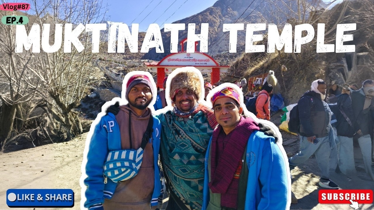 आम्ही केले Muktinath Temple दर्शन 🙏 | Nepal Trip Vlog 🇳🇵Ep.4 #vlog #vlogs #virel #trending #nepal