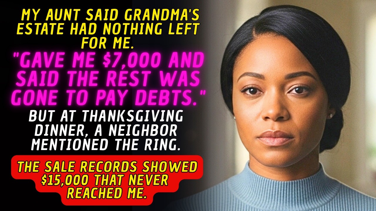 My Aunt Said Grandma Left Nothing for Me — A Neighbor's Estate Sale Records Said Otherwise