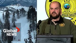 Rescuers recover all 9 victims in California avalanche, sheriff says