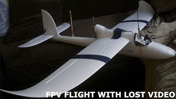 FPV flight with LOST VIDEO