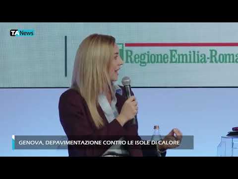 Video Genova, depavimentazione contro le isole di calore