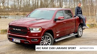 2020 RAM 1500 Laramie Sport: Mit dem USPickup auf die Autobahn.