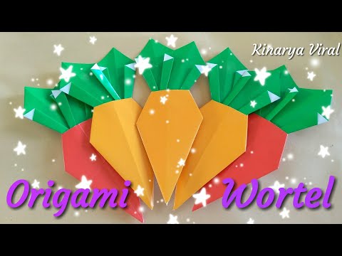 Origami Wortel Youtube