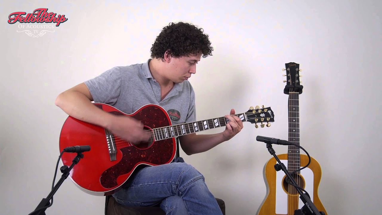 Gibson J-180 Limited Cherry at The Fellowship of Acoustics