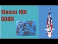Shusui Koi variety Guide
