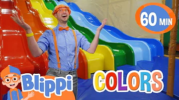 Blippi Learns Colors At Billy Beez ! | Fun and Educational Videos for Kids