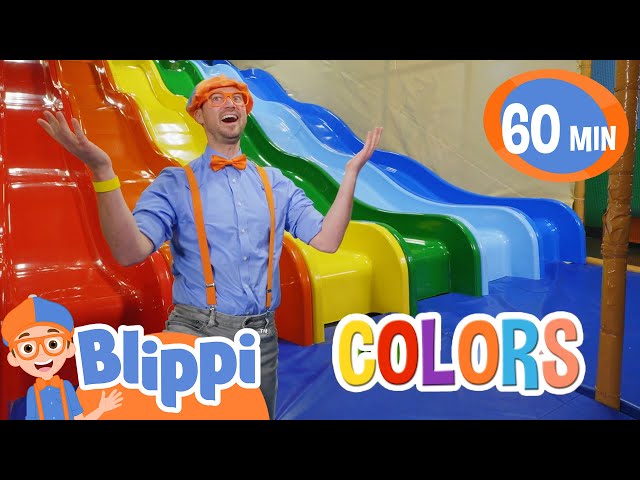 Blippi Learns Colors At Billy Beez ! | Fun and Educational Videos for Kids class=