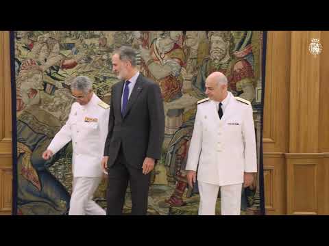Audiencia al Almirante Juan Andr&eacute;s de la Maza Larra&iacute;n, Comandante en Jefe de la Armada de Chile