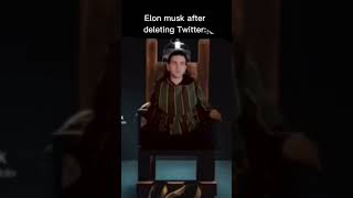 Elon Musk After Deleting Twitter