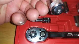 Craftsman socket sets 1/4 and 3/8 drive metric