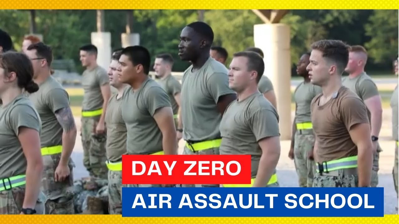 U.S. Servicemembers start day zero at The Sabalauski Air Assault School