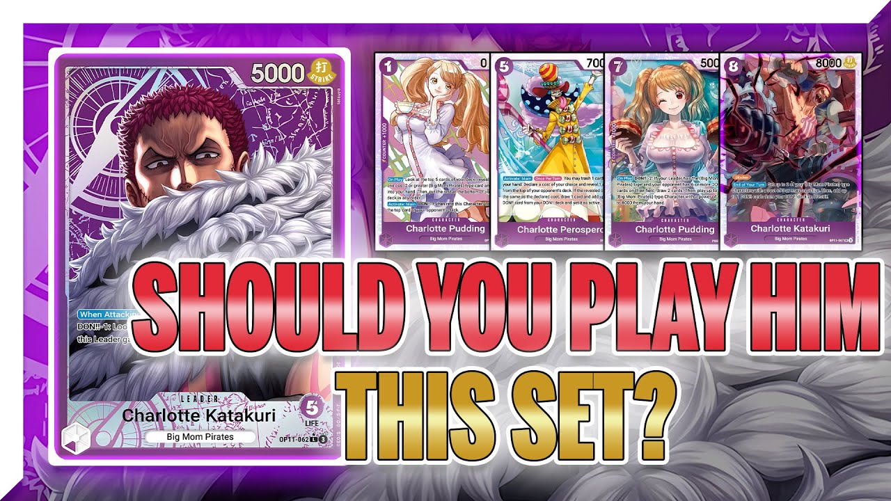 [OP13] Purple Katakuri Deck Breakdown, we still grinding with this deck or nah?