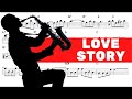 Love Story  Francis Lai  Alto Sax