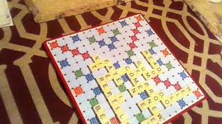 Isaac Playing Scrabble with his Grandma