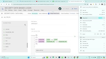 LOOKER STUDIO -  CREATE SECURITY LOGIN BY MULTIPLE COLUMN