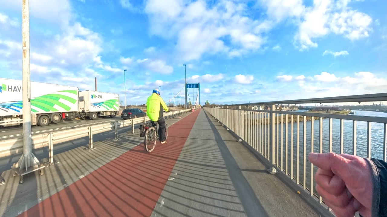 Calm Bridge Run – POV Jogging