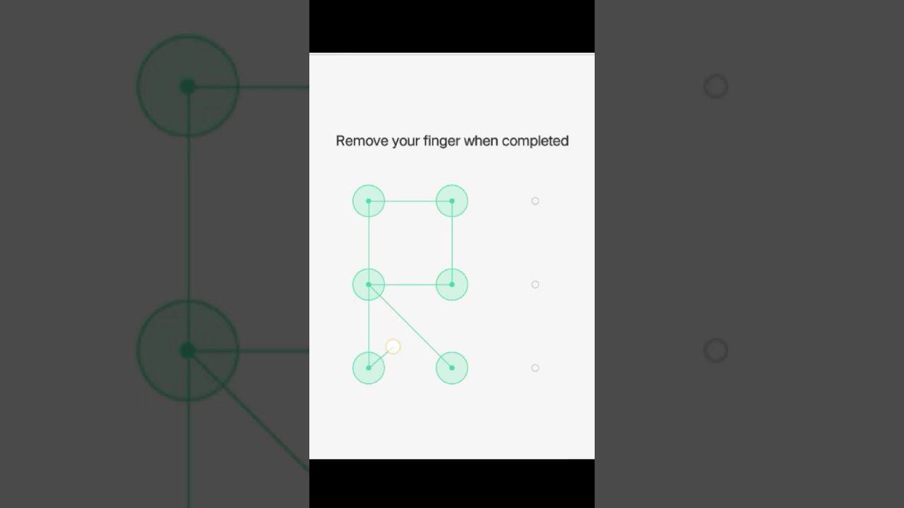 OMG # R A pattern lock short video 😍😍😍