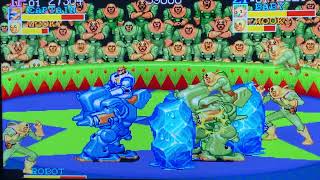 Captain Commando Arcade full play through 2nd player Karissa