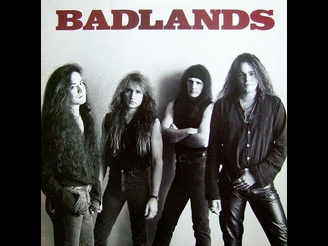 【希少】BADLANDS バッドランズ バンドスコア バンドスコア BADLANDS バッドランズ 1989年 ジェイク・E・リー