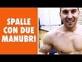 ALLENAMENTO SPALLE CON DUE ✌️ MANUBRI IN LIVE