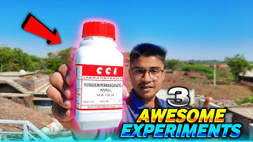 3 Awesome Science Experiments With Potassium Permanganate