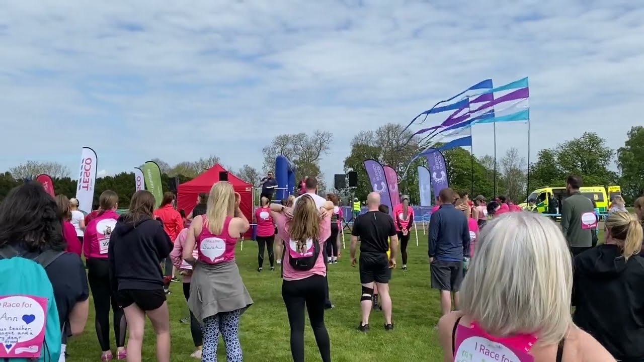 10k race for life hopetoun house south Queensferry Edinburgh Scotland 