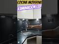 Cocina Moderna ILUMINACIÓN LED Reposteros Altos