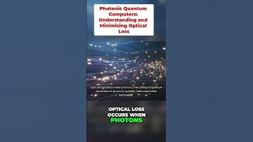 Photonic Quantum Computers: Understanding and Minimizing Optical Loss