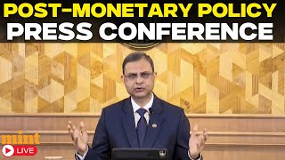 LIVE: Post Monetary Policy Press Conference by RBI Governor Sanjay Malhotra| EMI | Repo Rate