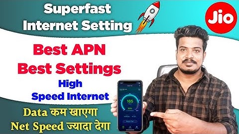 How to increase Internet Speed of Jio SIM !  New APN settings, working 100% ! Jio APN October 2022