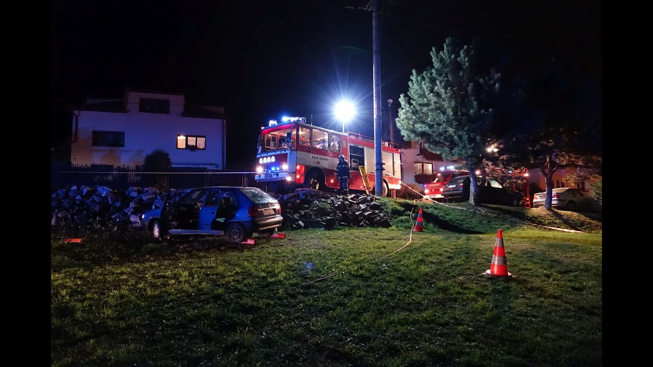 HASIČSKO - ZÁCHRANÁŘSKÉ CVIČENÍ PŘESTAVLKY U ČERČAN 2015