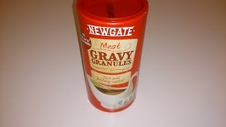 lets try out  newgate meat gravy granules (from lidel)