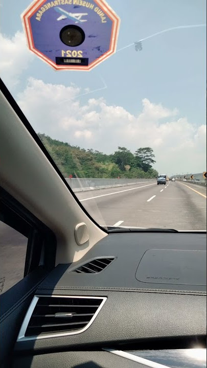 perdana nyetir ke Bandung, masih belajar