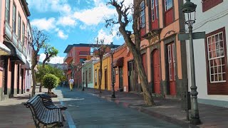 CANARY ISLANDS arts market and center of Los Llanos, La Palma