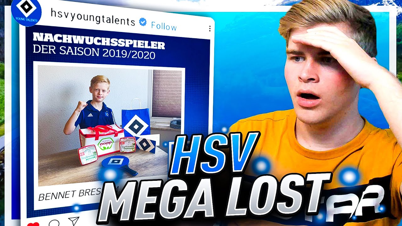 HSV schenkt U11 Spieler der Saison 'nen Fleischsalat. 😂😂😂 - YouTube