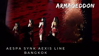 Armageddon - Aespa Fancam Synk Aexis Line Bangkok 20251115