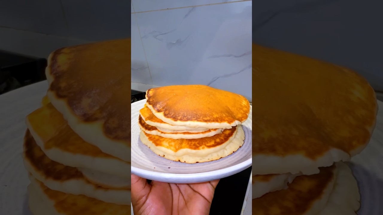 My new kind of pancakes. #pancakebreakfast #febineawuor #pancakes #fluffypancakes #kenyanmeals