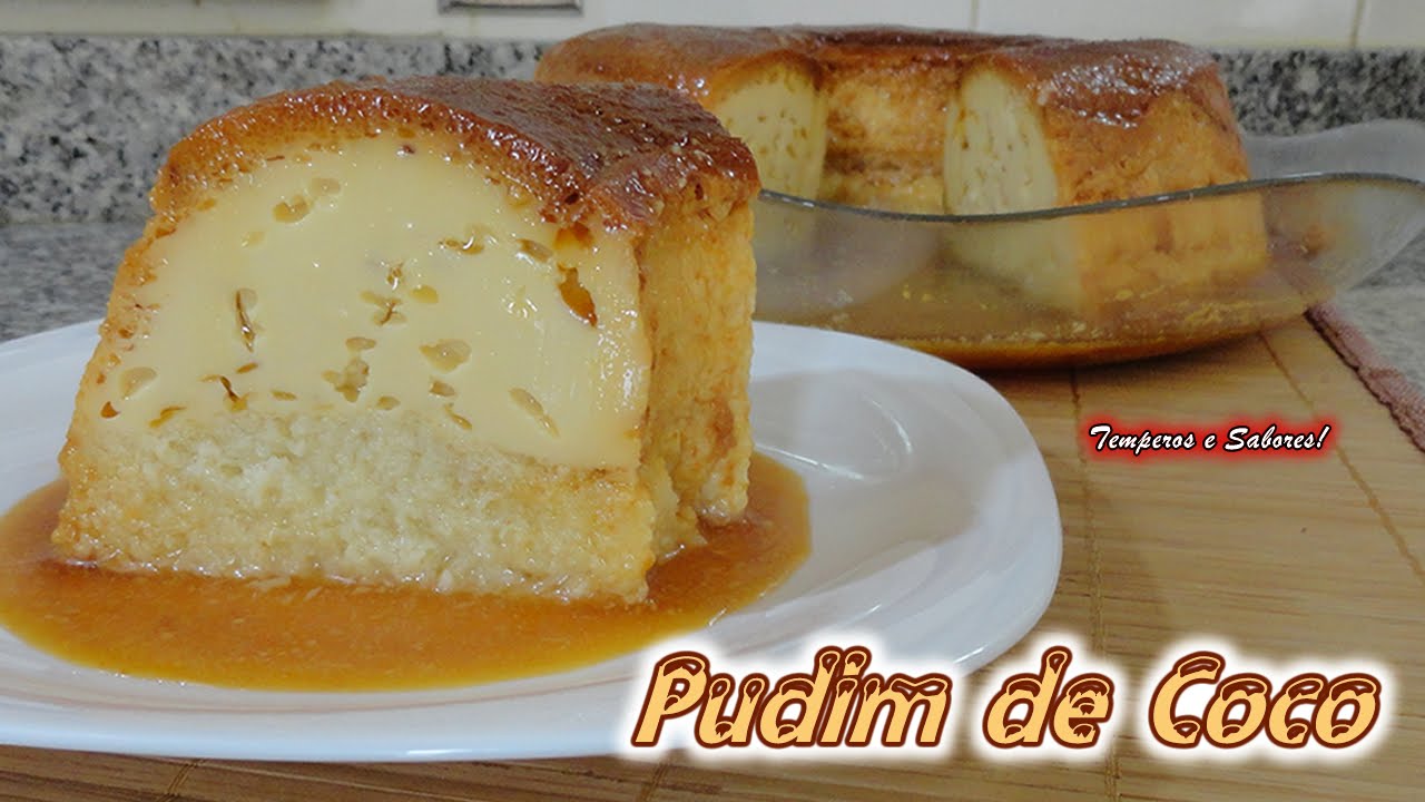 PUDIM DE COCO receita fácil